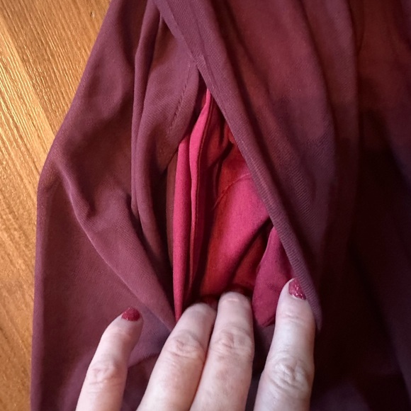 NWT Birdy Grey burgundy evening gown size small Wedding, Prom, Bridesmaid - Picture 13 of 13